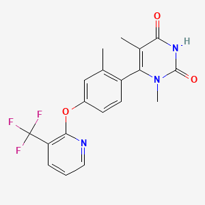 Tavapadon 2D 结构式(PubChem CID 86764100)